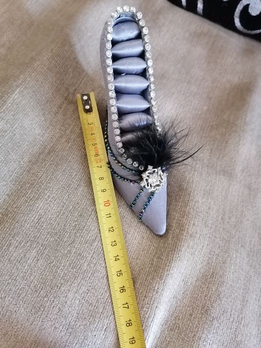 Держатель колец туфель туфелька для прикрас для обручок каблучок