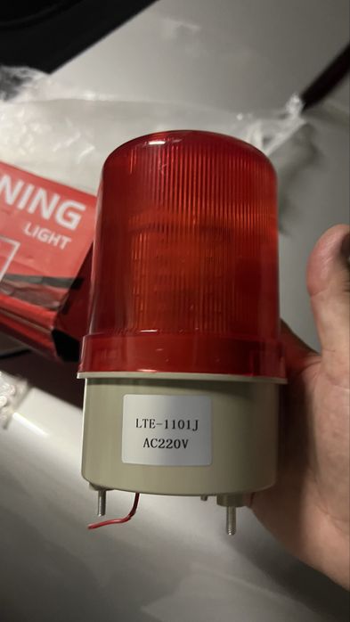 Sinalizar de aviso rotativo