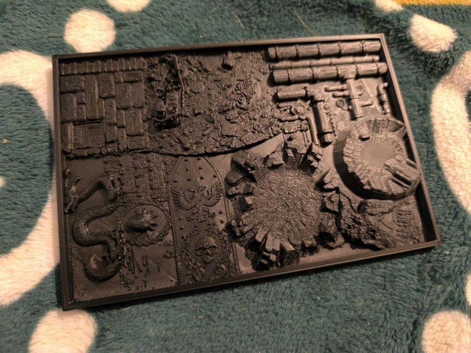 Dry texture pallet, paleta sucha do malowania, inspirowana warhammer