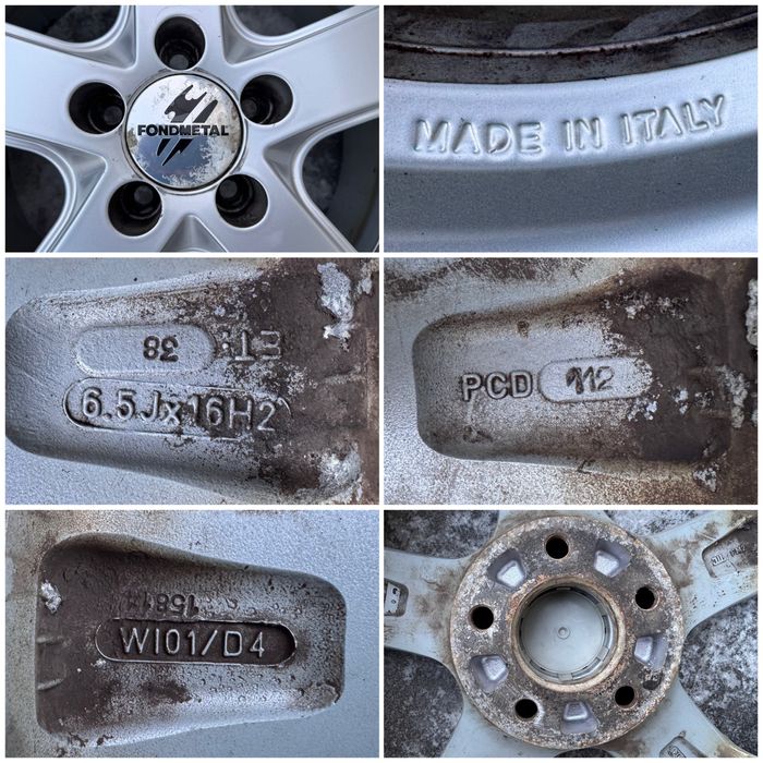 Литые диски r16 5x112 ET-38 Mercedes/MINI/Skoda/Volkswagen/Audi/Seat/Galaxy/Transporter T4/Golf/Octavia/Passat/Jetta/Caddy/Superb/A4/A6/Yeti/Touran
