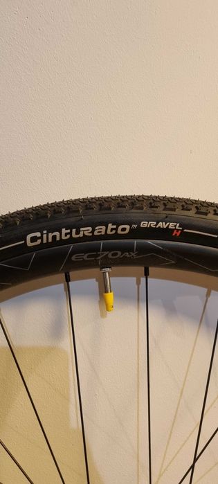 Koła gravel karbonowe Easton EC70 AX Disc z tarczami i oponami