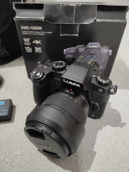 Panasonic Lumix DMC-G80 + obiektyw 12-60mm