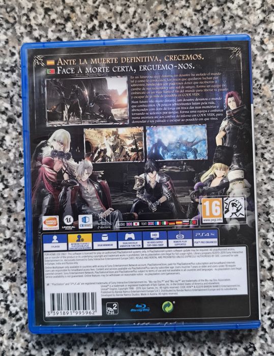 Code vein PlayStation 4