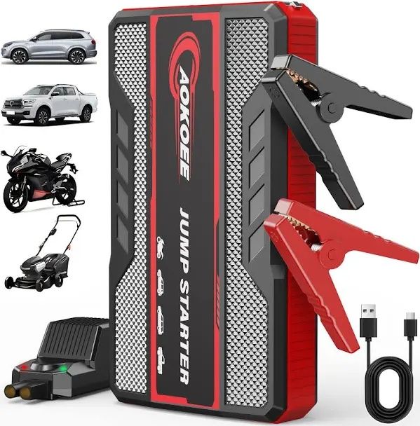 Бустер для запуска автомобиля павербанк