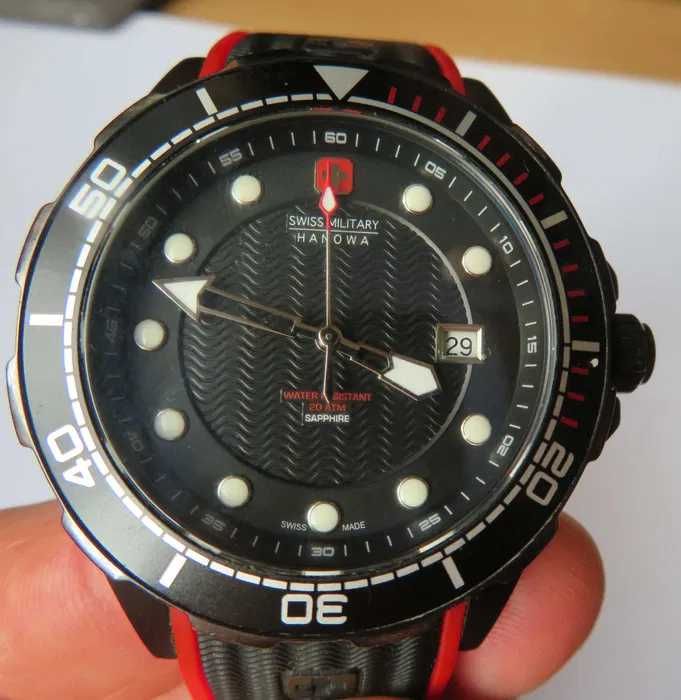 zegarek diver swiss military hanowa neptun