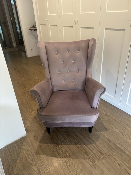Fotel  glamour  uszak