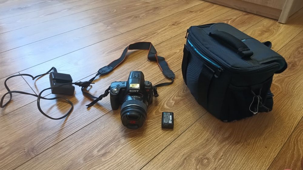 Aparat lustrzanka sony alfa a35