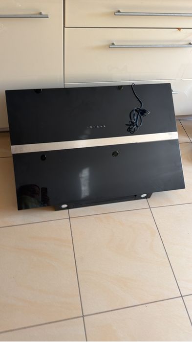 Okap kuchenny AKPO WK-9 Venus 90 cm – szkło czarne, dotykowy