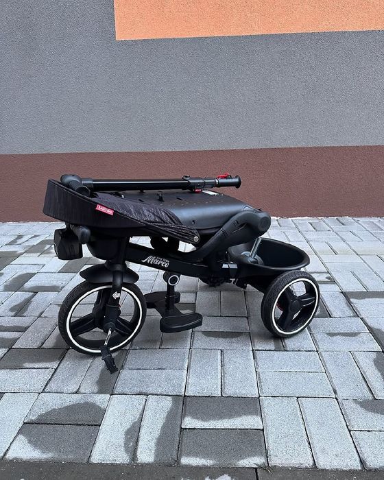 Дитячий триколісний велосипед коляска детский батьківська ручка