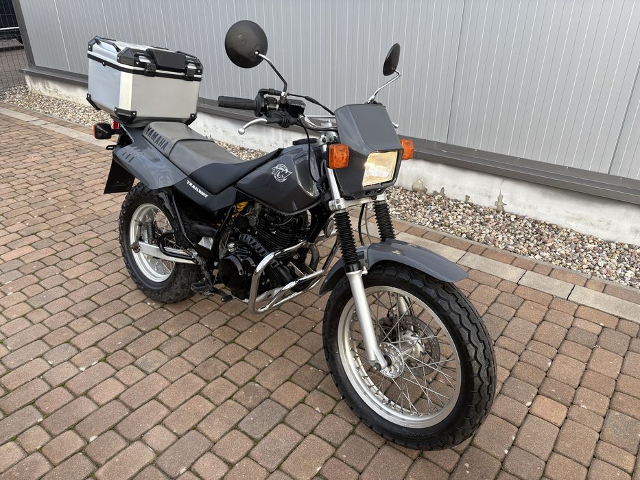 Yamaha Tw125 TrailWay kufer centralny sprowadzony