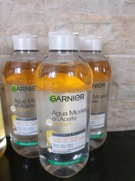 Płyny micelarne Garnier i Mixa