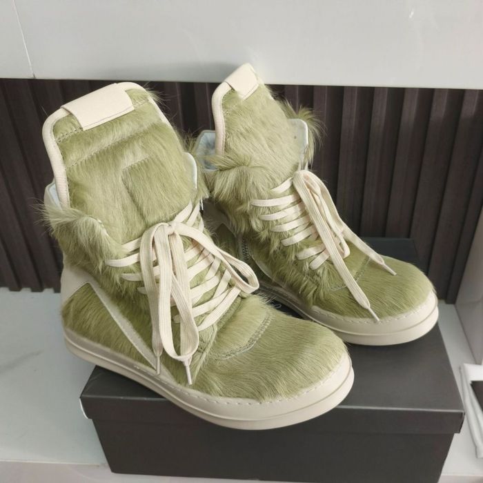 Кросівки Rick owens geobasket Furry/рік овенс геобаскет фуррі