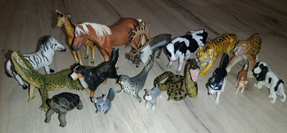 Figurki zwierzakow