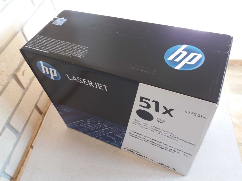 Oryginalny toner HP 51X  Q7551X Black