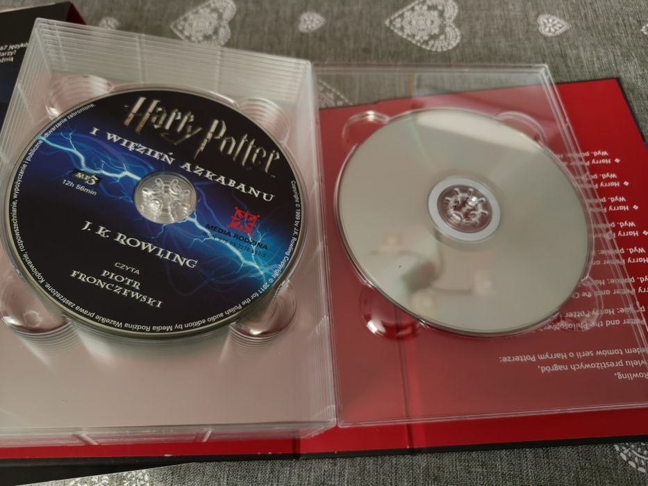 Harry Potter audiobook MP3 tom 1 - 7