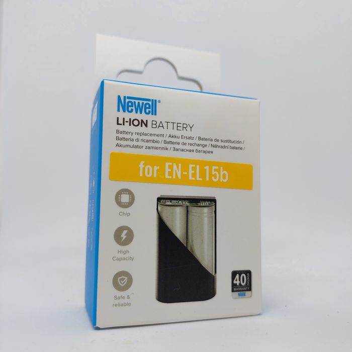 Батарея Newell EN-EL15B для Nikon D750/Z6/Z6II/Z8. Гарантія 24міс.