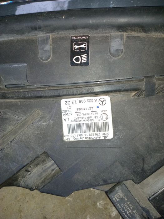 Продам фари Mercedes s222