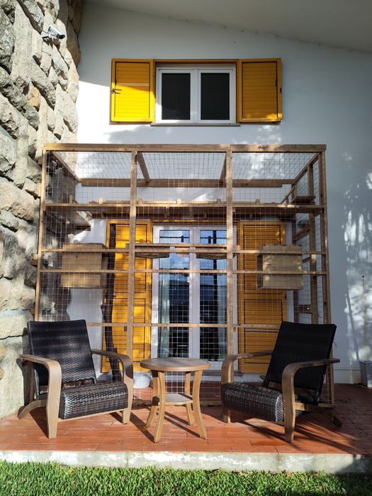 Parque exterior para gatos / Catio / CatCage / Casa para gatos
