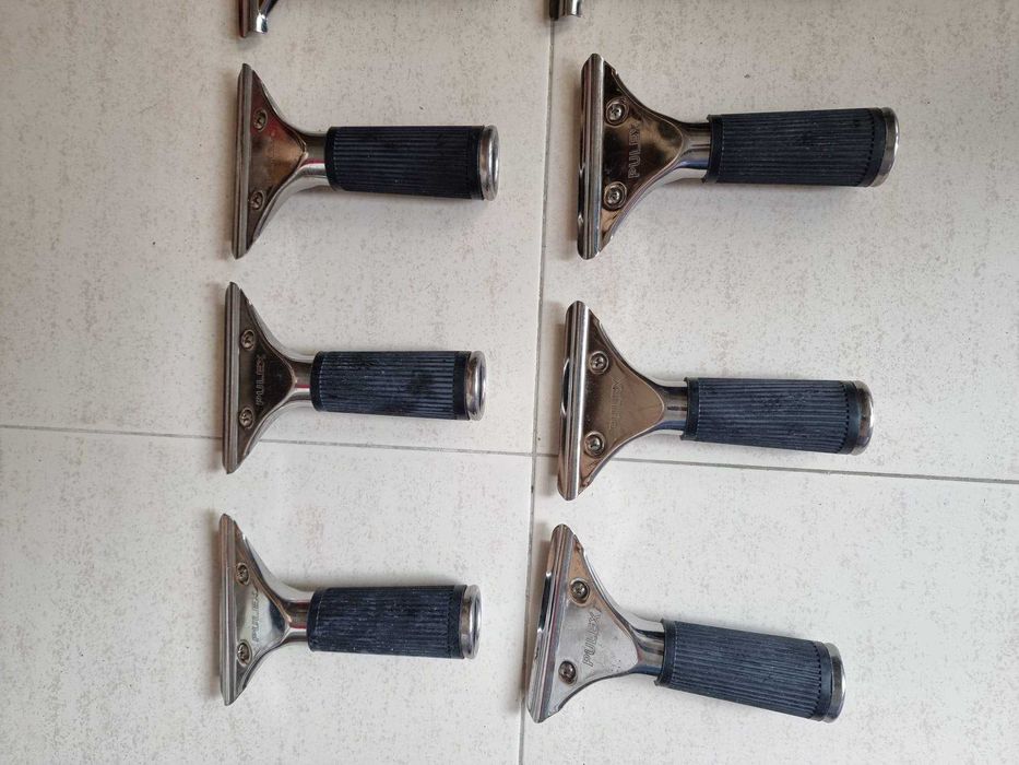Punhos para limpeza de vidros Pulex e Vileda