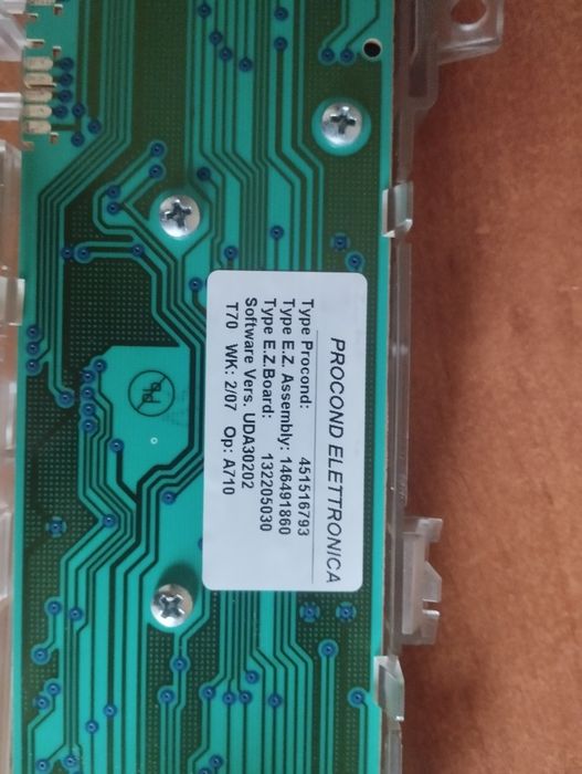 Вертикальна загрузка  плата Зануссі