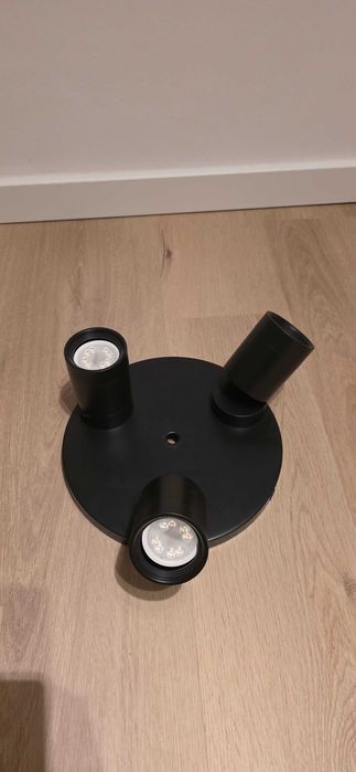 IKEA Nymane, projetor, teto, 3 focos