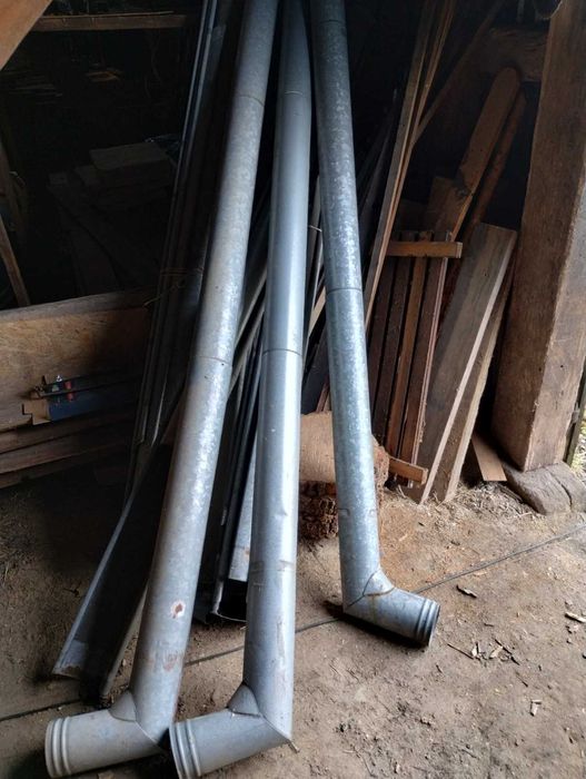 Sprzedam komplet rynien ocynkowanych 120 mm