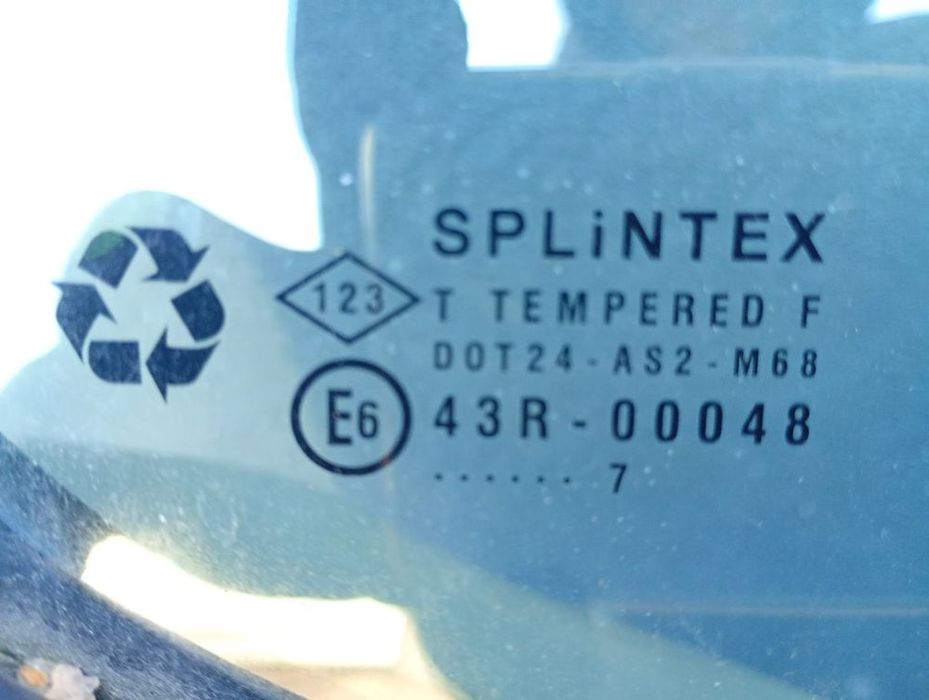 drzwi przednie prawe przód szyba czarne opel vivaro a trafic ii primas