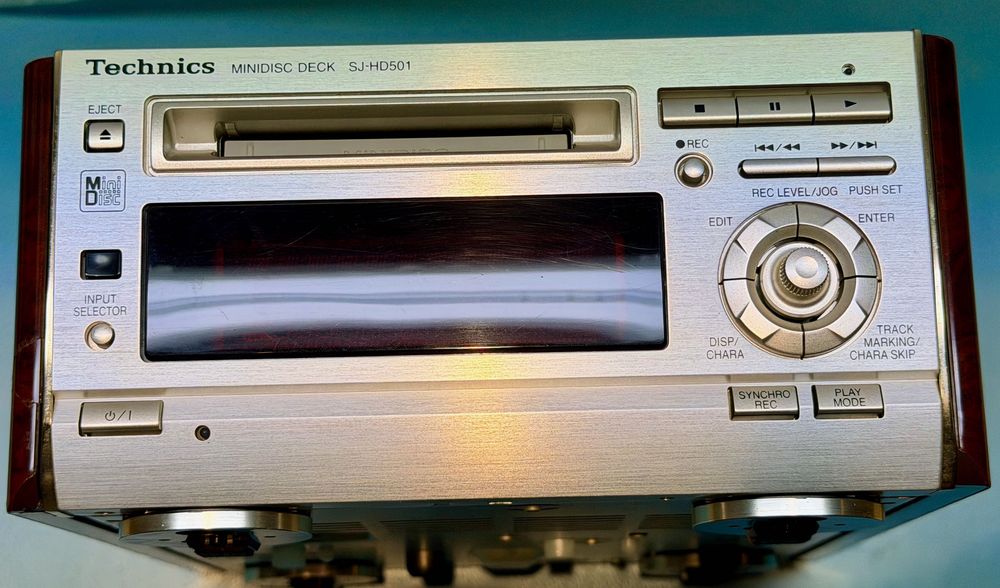 Technics MiniDisc DECK SJ-HD501 mini disc