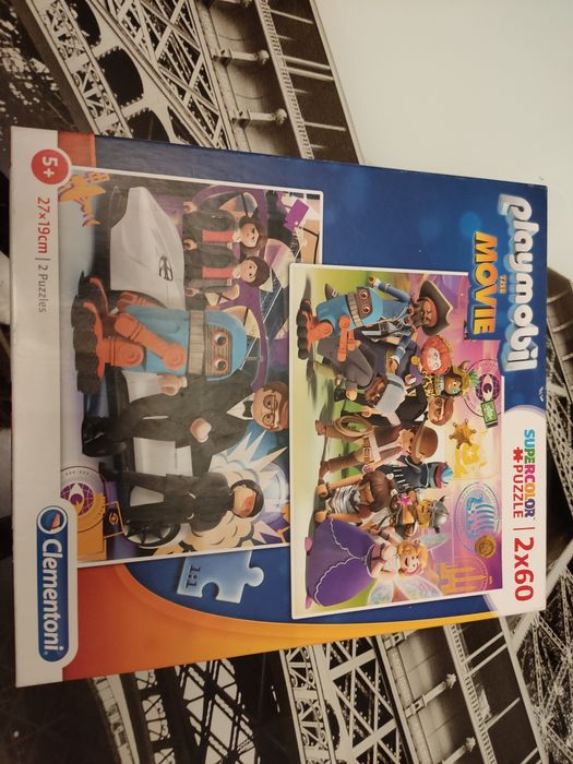 Puzzle Playmobil 2x60