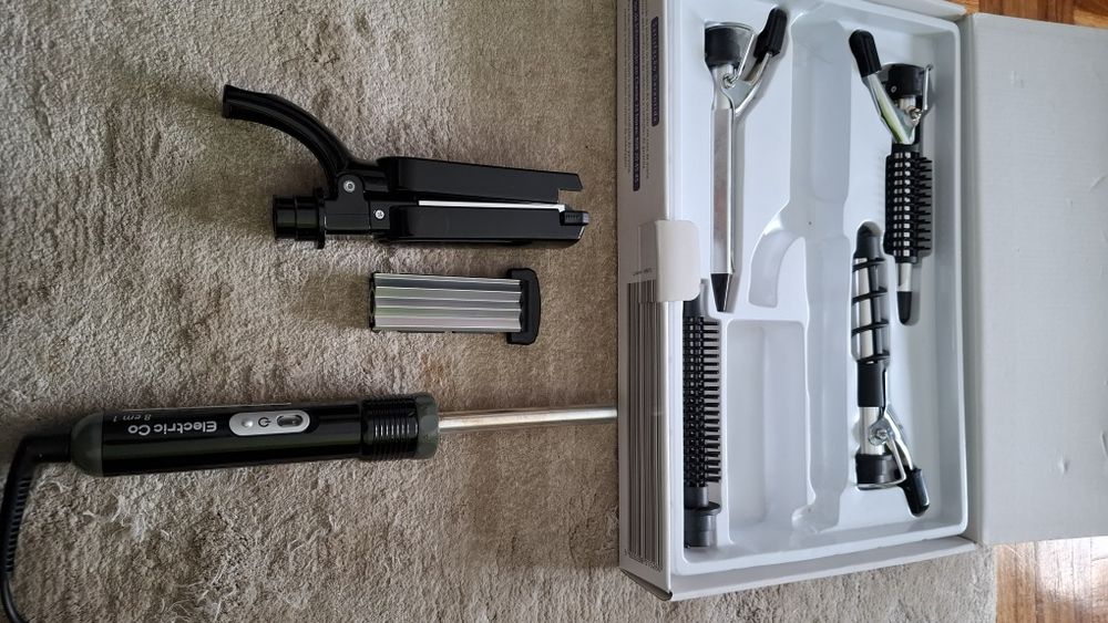 Modelador de cabelo 8 em 1