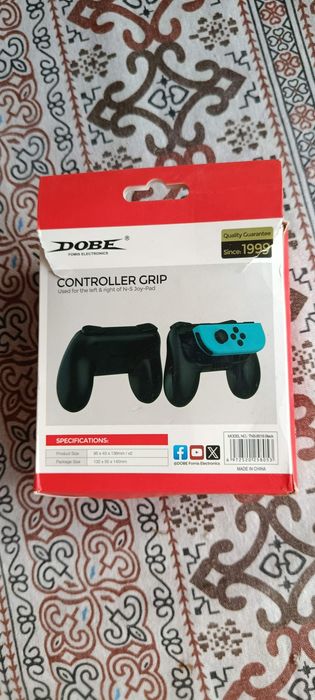 Тримачі DOBE® TNS-851 (Black) для Joy-Con Controller Grip Nintendo Switch / Switch OLED (2шт.)