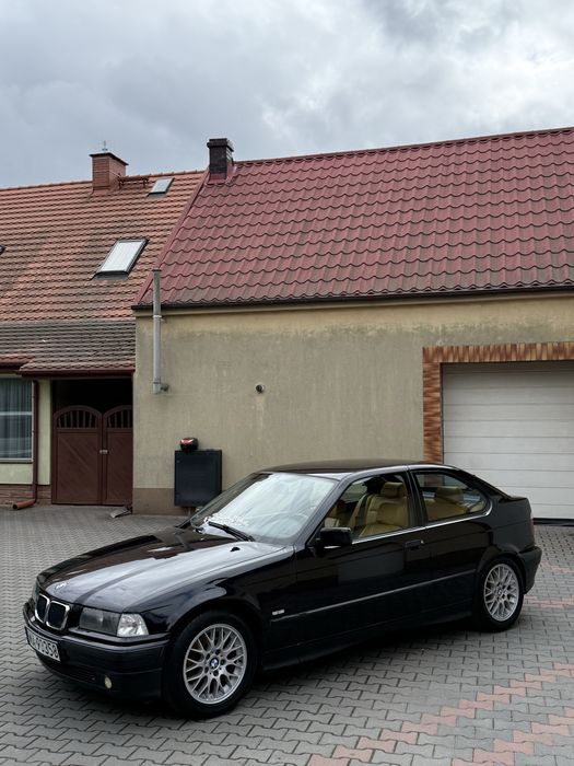 BMW e36 compact  skóra , atrakcyjny wygląd.