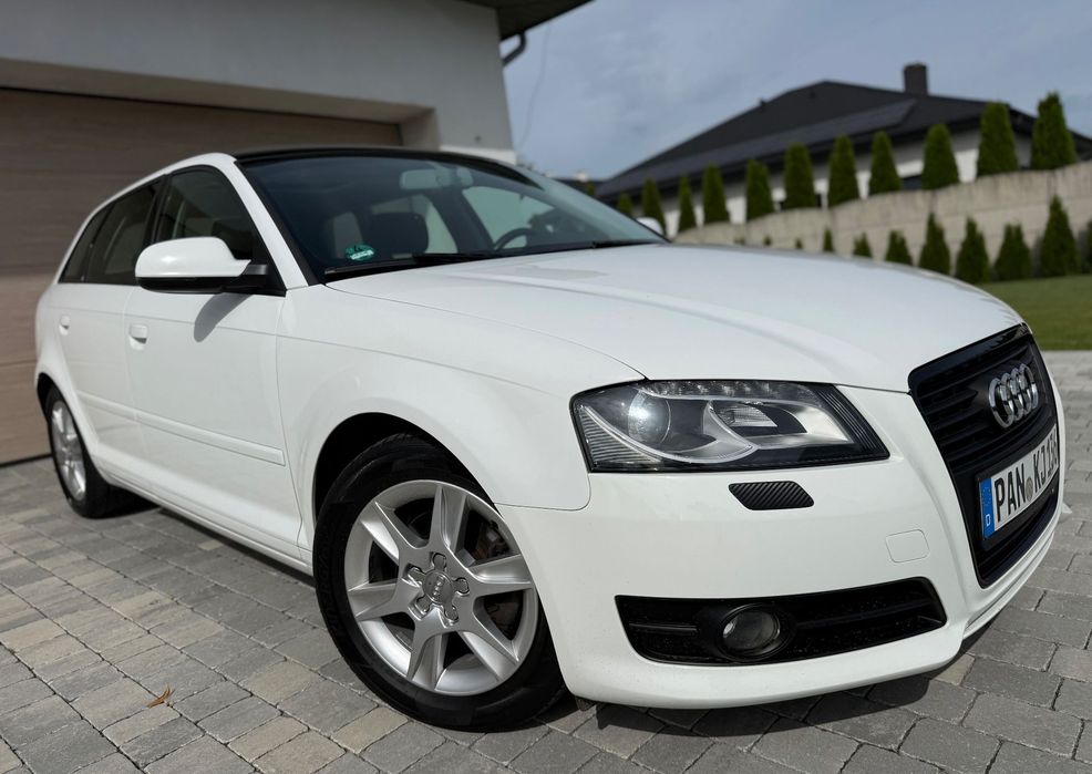 Audi A3 Sportback Audi A3*2.0TDI*skóry*szklany dach*bezwypadek*led*zadbana*org km