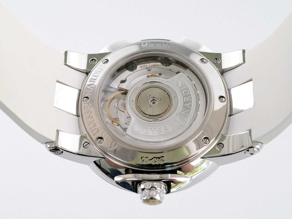 Ulysse Nardin Executive Dual Time Lady MOP Diamond Dial 40