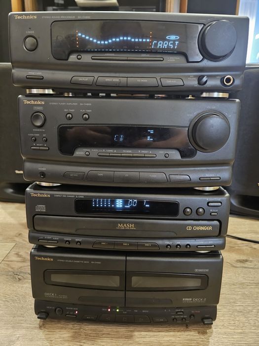 Midi Wieża Technics sh ca 655 - 3xcd