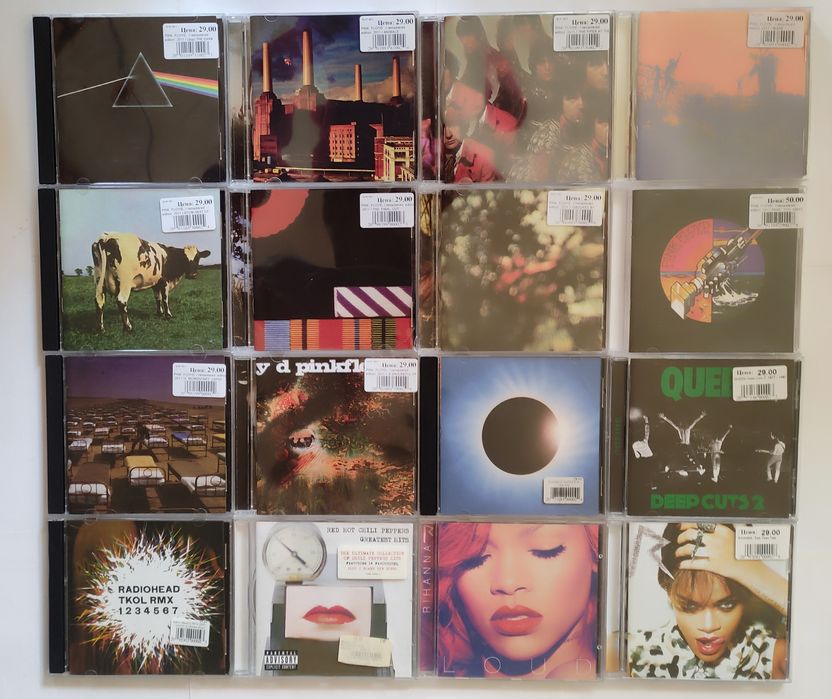 Лицензионная Музыка на CD и DVD