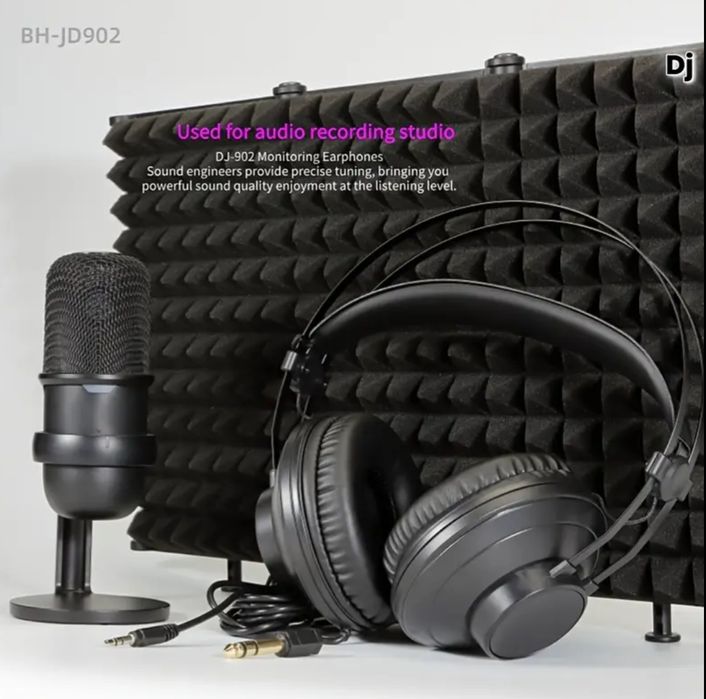 Студійні навушники | Чистий звук | Для запису