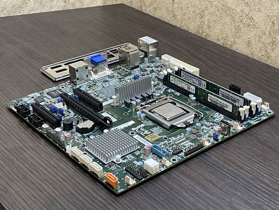 Комплект з i7 7700 (X11SSZ-F ipmi) до 64гб DDR4 ECC