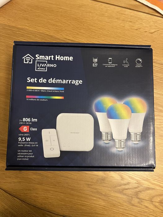 Zestaw startowy oświetlenia Smart Home Livarno Home Zigbee