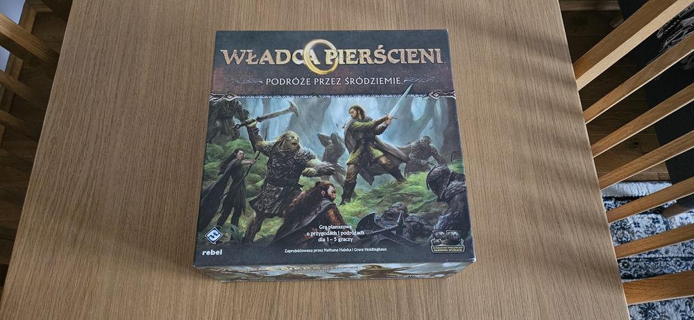 Władca pierścieni podróże przez srodziemie insert