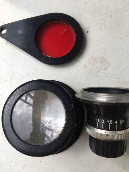 Оптика -линзы от фотоувиличителя Свет- 4