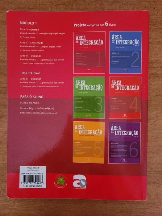 Livros Área de Integração