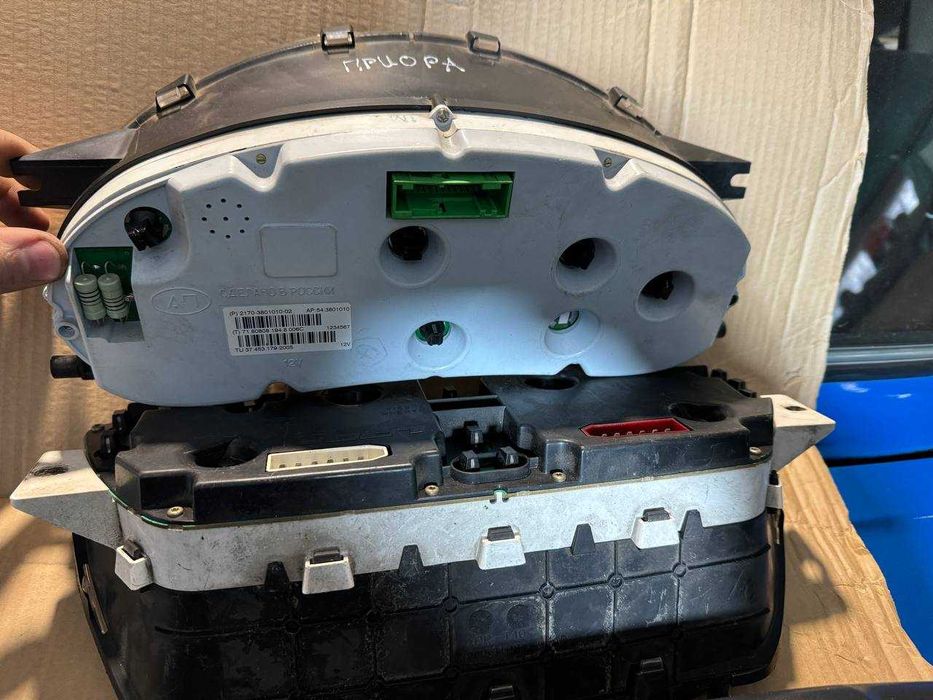 Приборная панель ваз 2110 приора 2170 щиток приборов, переключатели