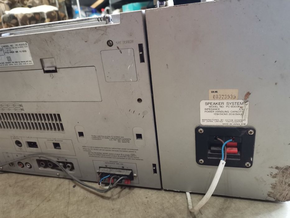 Продам магнитолу JVC PC300 магнитофогн