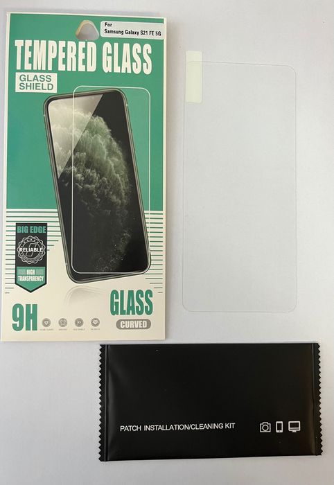 Szkło hartowane 2,5D Premium do Samsung Galaxy S21 FE 5G | Kmt
