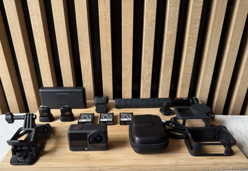 DJI ACTION 6 - bogaty zestaw - nowy