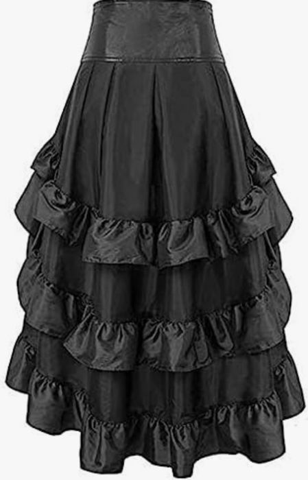 Zestaw Gorset CHARMIAN gotycka spódnica -L