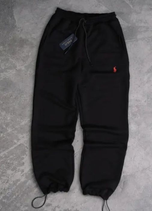 Штани Polo  Чорні Спортивні штани Поло вільні якісні