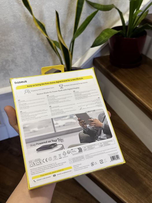Power Bank Baseus Blade H1 20000mAh 100W новий