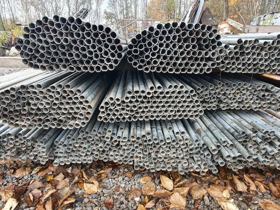 Rura ocynkowana  fi 36 grubościenna słupek ogrodzeniowy tunel